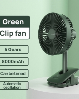 Jisulife FA13R Clip Fan 8000mAh Battery Rechargeable