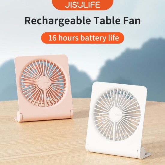 Jisulife FA28 Desk Fan 4500mAh Battery Rechargeable