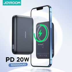 JOYROOM JR-W020 Magnetic Wireless Charging 20W 10000mAh Power Bank- Black