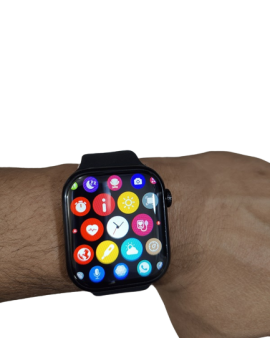 Keqiwear WS88 Smartwatch 1.96 inch Full Display Waterproof Calling Option Series 8 - Black