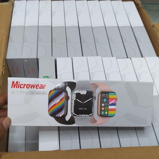 Microwear W17 Pro Smartwatch Wireless Charger Calling Waterproof - NEW Microwear W17 Pro Smartwatch Wireless Charger Calling Waterproof - NEW