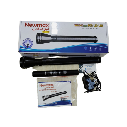 Newmax NM 4795 Rechargeable FlashLight 6000mAh Battery With Warranty