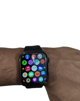 W17 Smartwatch Calling Series 7 Camera Control - Black