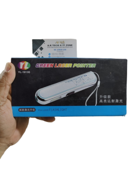 YL USB Rechargeable Green Laser Pointer with COB Highlight