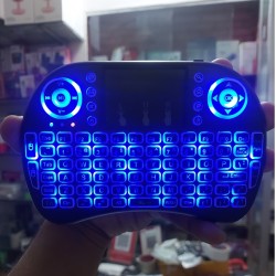 i8 Mini Wireless Keyboard With Touch Mouse Pad backlit