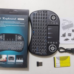 i8 Mini Wireless Keyboard With Touch Mouse Pad backlit