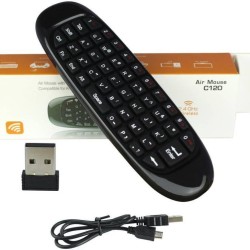 C120 Fly Air Mouse With Keyboard Rechargeable