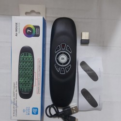 C130 Fly Air Mouse With Keyboard Rechargeable Back Light