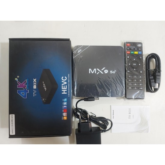 MX9 Android TV BOX 2GB RAM 16GB ROM 5g Wifi Android 11