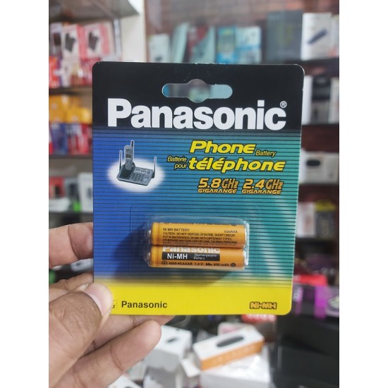 Panasonic AAA 630mAh Rechargeable Battery -2pc 