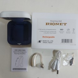 Rionet AR703 Digital Rechargeable Hearing aid 30 Hour Battery