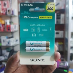 Sony AAA 800mAh Rechargeable Battery -2pc - Original