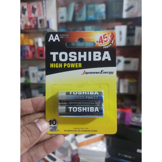 Toshiba AA Alkaline Battery 2PC - Original