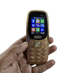 Bengal Royal 4 Slim Feature Phone With Warranty - Gold