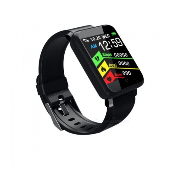 F1 Smart Watch Color Touch Screen Black F1 Smart Watch Color Touch Screen Black