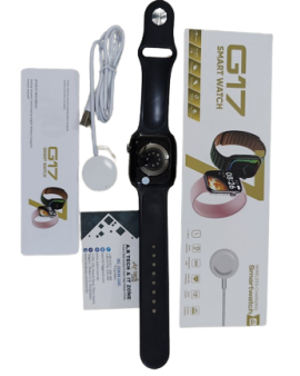 G17 Smartwatch 1.93 Full Display Watch 45MM Wireless Charger Calling Option - Series 7