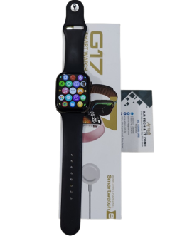 G17 Smartwatch 1.93 Full Display Watch 45MM Wireless Charger Calling Option - Series 7