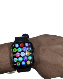 G17 Smartwatch 1.93 Full Display Watch 45MM Wireless Charger Calling Option - Series 7