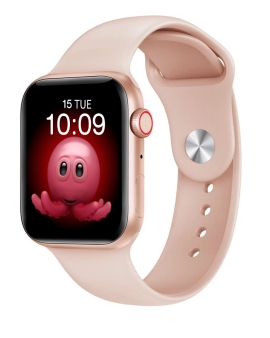 HW8 Max Smartwatch 1.99 Full Display Watch 45MM Wireless Charger Pink Series 8