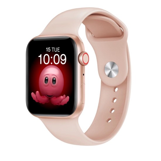 HW8 Max Smartwatch 1.99 Full Display Watch 45MM Wireless Charger Pink Series 8 HW8 Max Smartwatch 1.99 Full Display Watch 45MM Wireless Charger Pink Series 8