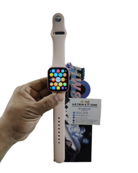 HW8 Max Smartwatch 1.99 Full Display Watch 45MM Wireless Charger Pink Series 8