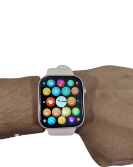 HW8 Max Smartwatch 1.99 Full Display Watch 45MM Wireless Charger Pink Series 8