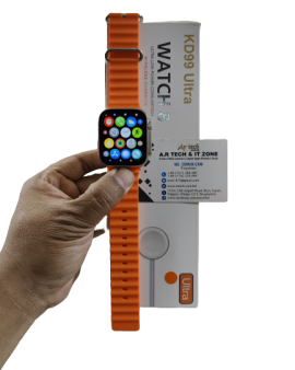 KD99 Ultra Smartwatch 1.99 Inch Waterproof Wireless Charging Series 8 - Orange