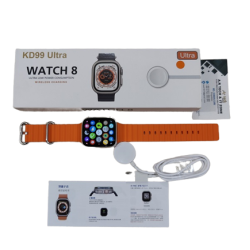 KD99 Ultra Smartwatch 1.99 Inch Waterproof Wireless Charging Series 8 - Orange