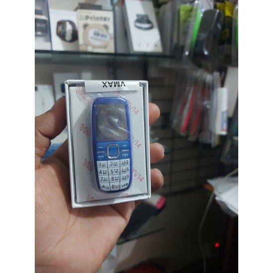 VMAX V14 Super Mini Dual Sim Mobile Phone With Warranty