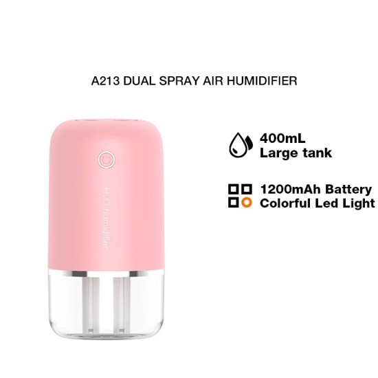 A213 Humidifier Rechargeable 400ml Air Freshener
