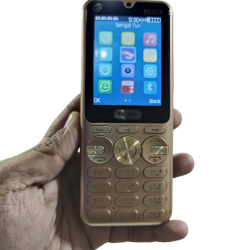 Bengal BG 303 Dj Java Supported 4 SIM Standby 4500mAh Power Bank Phone - gold