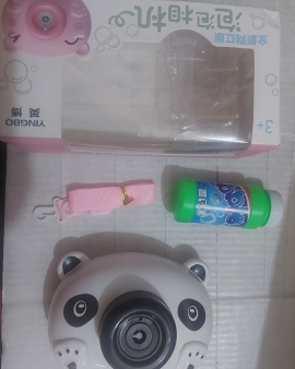 Camera Bubble Machine 1236 With Music
