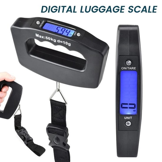 Digital Luggage Weight Scale 50kg Belt