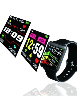 F1 Smart Watch Color Touch Screen Black