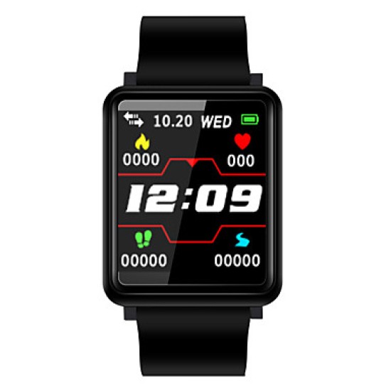 F1 Smart Watch Color Touch Screen Black F1 Smart Watch Color Touch Screen Black
