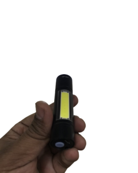 GF007 LED Flashlight COB Rechargeable Mini Flashlight