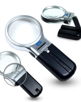 Magnify Glass 3X Zoom With Light