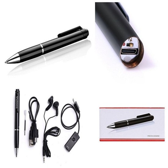 Pen Voice Recorder 8GB Hidden Audio Voice Recorder