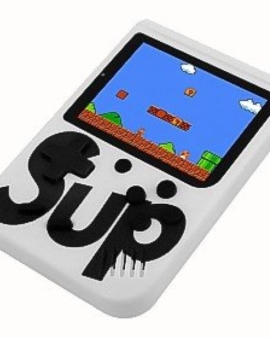 Sup 400 in 2 Game Player 2 inch Color Display Kids Game Console - White