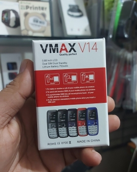 VMAX V14 Super Mini Dual Sim Mobile Phone With Warranty