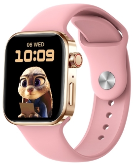 Z56 Smart Watch 1.99 inch Waterproof Bluetooth Call Wireless Series 8 - Pink