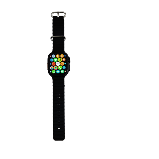A.pple Watch 8 Ultra A2859 Smartwatch Clone With Apple Logo Strip