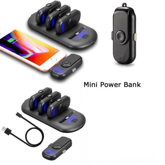 Fingerpow Portable Magnetic Charger Power Bank 4 in 1 All Port