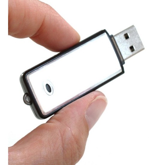 USB Voice Recorder 8GB Silver 