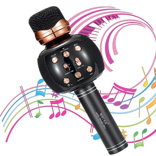 Wster WS2911 Bluetooth Wireless Karaoke Microphone