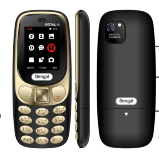 Bengal Royal 4 Slim Feature Phone With Warranty