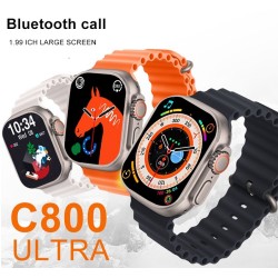 C800 Ultra Smartwatch 1.99 Inch IP67 Waterproof Wireless Charging Series 8
