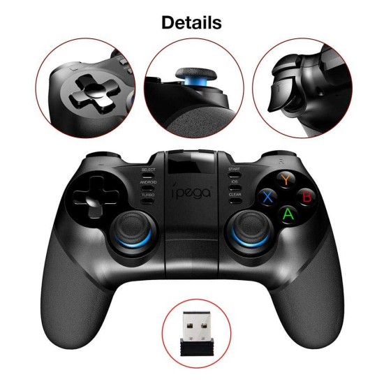 iPEGA PG-9156 Bluetooth And 2.4G USB Receiver Game Controller Joystick