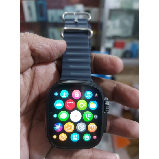 Microwear W68 Ultra Smartwatch Wireless Charger Calling