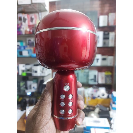 YS-09 Mushroom Shape Bluetooth Wireless karaoke Microphone